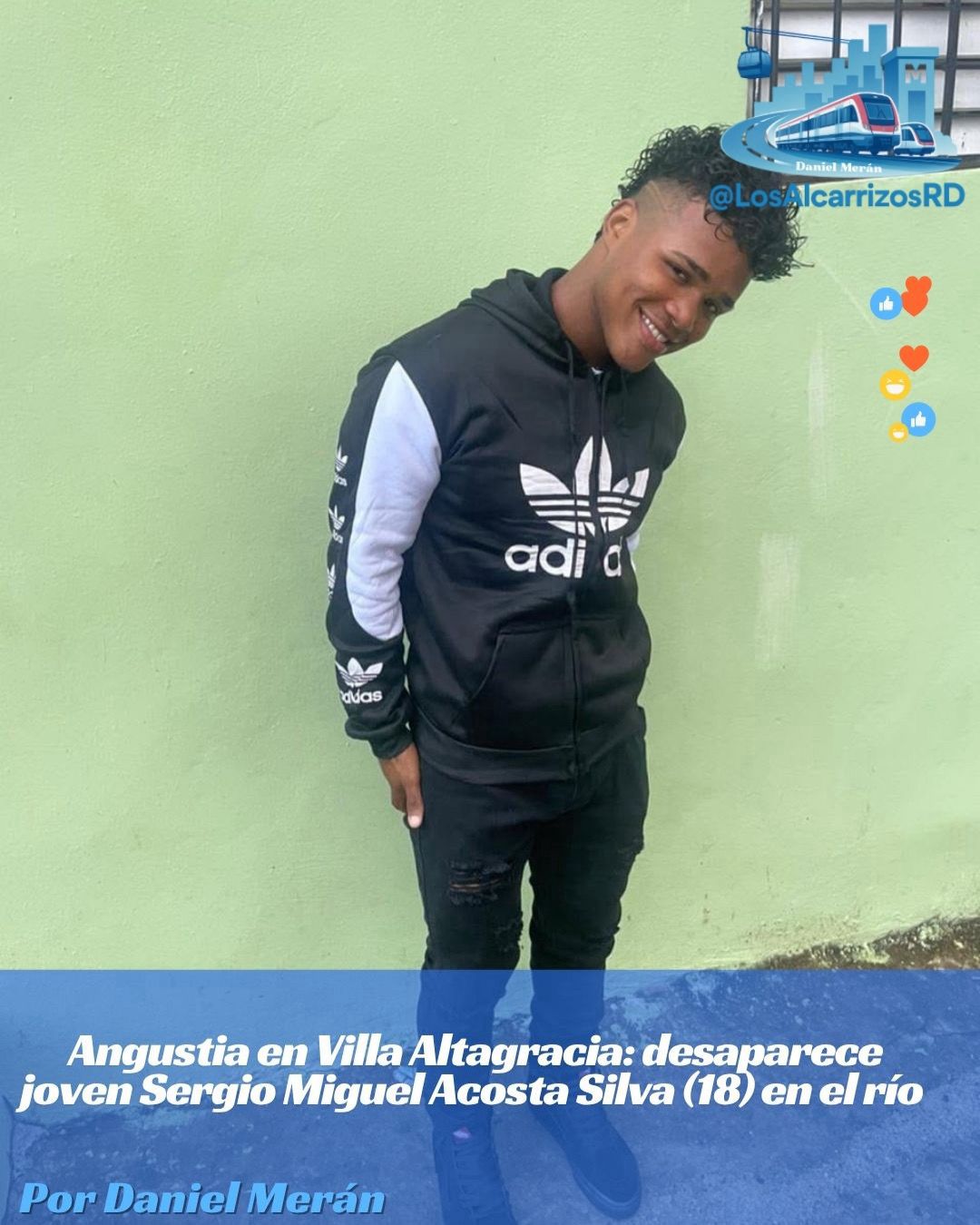 joven desaparecido Carvajal en Villa Altagracia