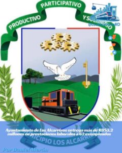 Ayuntamiento de Los Alcarrizos entrega más de RD$3.2 millones en prestaciones laborales a 62 exempleados